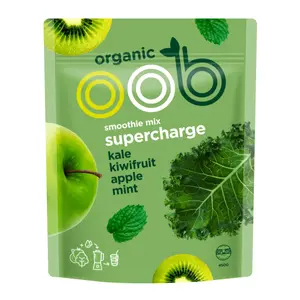 Sinh Tố Trái Cây & Rau Củ Hữu Cơ, Organic Smoothie Mix, Supercharge (450g) - OOB