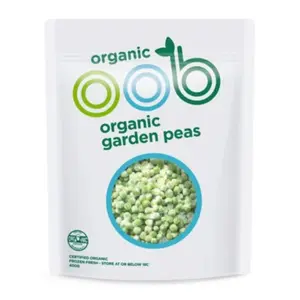 Đậu Hà Lan Đông Lạnh Hữu Cơ, Organic Garden Peas (400g) - OOB