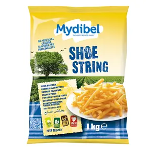 Khoai Tây Đông Lạnh Cắt Dài & Mỏng, Shoe String French Fries (1kg) - MYDIBEL