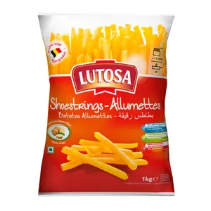 Khoai Tây Đông Lạnh Sợi Nhỏ, Shoestrings, Allumettes (1kg) - LUTOSA