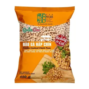 Đậu Gà Hấp Chín, Frozen Cooked Chick Peas (450g) - GREEN ONE