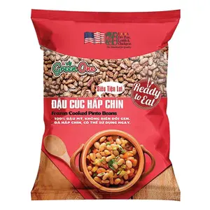 Đậu Cúc Hấp Chín, Frozen Cooked Pinto Beans (1kg) - GREEN ONE