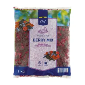 Hỗn Hợp Quả Mọng Đông Lạnh, Frozen Berry Mix (1kg) - METRO CHEF
