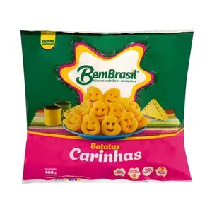 Khoai Tây Chiên Hình Mặt Cười, Batatas Carinhas, Smiley Fries (1.05kg) - BEMBRASIL