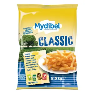 Khoai Tây Đông Lạnh Cắt Thẳng, Classic Potato Fries (2.5kg) - MYDIBEL