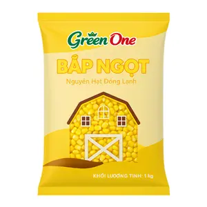 Bắp Ngọt Nguyên Hạt Đông Lạnh, Frozen Whole Kernel Sweet Corn (1kg) - GREEN ONE