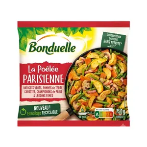 Rau Củ Hỗn Hợp Đông Lạnh, La Poêlée Parisienne (750g) - BONDUELLE
