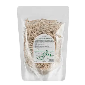 Cá Cơm Mờm Khô, Dried Spined Anchovy Fish (100g) - SAHU