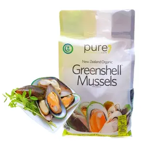 Vẹm Xanh Hữu Cơ, New Zealand Organic Greenshell Mussels (1kg) - PURE AOTEAROA