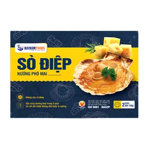 Sò Điệp Nướng Phô Mai, Cheesy Baked Scallops, 2 Con (100g) - HAINAMFOODS