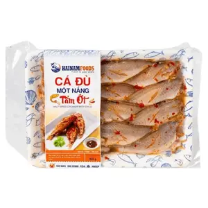 Cá Đù Một Nắng Tẩm Ớt, Half-Dried Croaker with Chilli (300g) - HAINAMFOODS