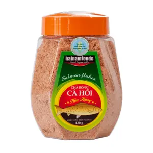 Chà Bông Cá Hồi Đỏ, Red Salmon Flakes (120g) - HAINAMFOODS