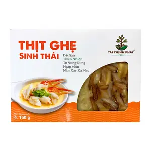 Thịt Ghẹ Sinh Thái, 100% Natural Flower Crab Meat (150g) - TAI THINH PHAT FARM