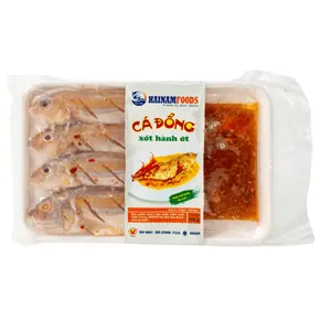 Cá Đổng Xốt Hành Ớt, Threadfin Bream with Chili & Onion Sauce (500g) - HAINAMFOODS