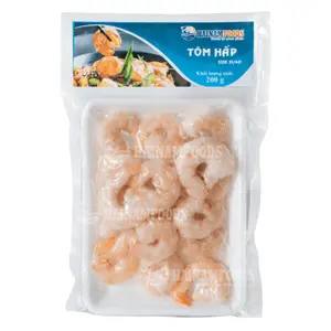 Tôm Hấp, Frozen Cooked Shrimps, Size 31/40 (200g) - HAINAMFOODS