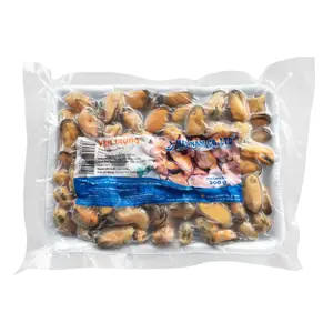Vẹm Xanh Thịt Hấp Trụng, Frozen Mussel Meat (300g) - HAINAMFOODS