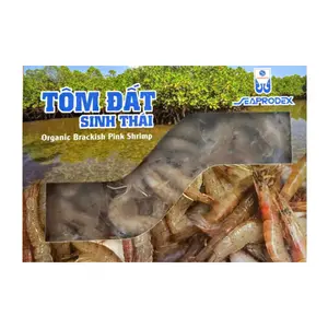 Tôm Đất Sinh Thái, Organic Brackish Pink Shrimp, Size L (250g) - SEAPRODEX