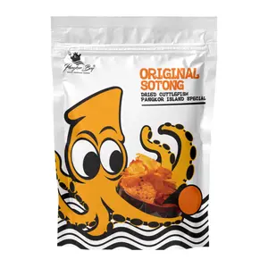 Khô Mực Tẩm Vị Nguyên Bản, Original Sotong, Dried Cuttlefish Pangkor Island Special (40g) - PANGKOR BOY