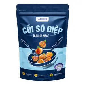 Cồi Sò Điệp, Scallop Meat, Size 80-120 (1kg) - HAINAMFOODS