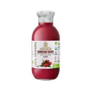 Nước Ép Anh Đào Hữu Cơ, Cornelian Cherry, Cold Pressed 100% Natural Juice (300ml) - GEORGIA'S NATURAL