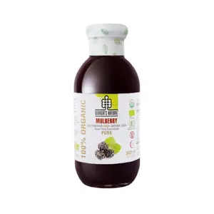 Nước Ép Dâu Tằm Hữu Cơ, Mulberry, Cold Pressed 100% Natural Juice (300ml) - GEORGIA'S NATURAL