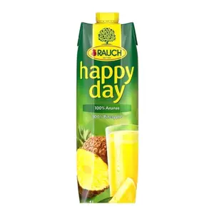 Nước Ép Dứa Nguyên Chất, Happy Day, 100% Pineapple Juice (1L) - RAUCH