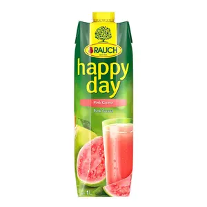 Nước Ép Ổi Hồng, Happy Day, Pink Guava Juice (1L) - RAUCH