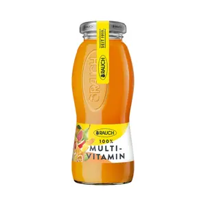 Nước Ép Trái Cây Hỗn Hợp, Multivitamin Juice, Glass Bottle (200ml) - RAUCH