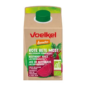 Nước Ép Củ Dền Hữu Cơ, Organic Beetroot Juice, Rote Bete Most (0.5L) - VOELKEL
