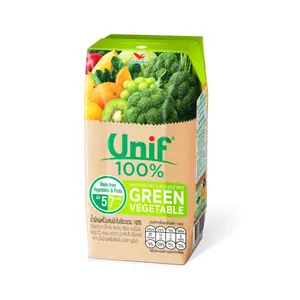 Nước Ép Rau Củ Xanh, Unif, Mixed Vegetable & Fruit Juice with Green Vegetable (200ml) - UNI-PRESIDENT