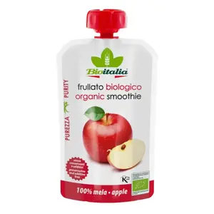 Sinh Tố Táo Hữu Cơ, Organic Smoothie, 100% Apple (120g) - BIOITALIA
