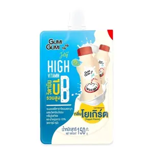Nước Thạch Vitamin B Vị Sữa Chua, Gumi Gumi, Jelly Carrageenan & Konjac with Vitamin B Complex, Yoghurt (150g) - SAPPE