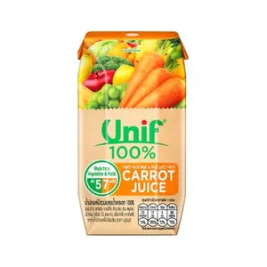 Nước Ép Rau Củ & Cà Rốt, Unif, Mixed Vegetable & Fruit Juice with Carrot (200ml) - UNI-PRESIDENT