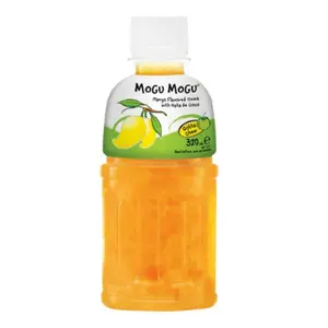 Nước Xoài Thạch Dừa, Mogu Mogu, Mango Flavored Drink with Nata de Coco, 10.82 fl oz (320ml) - SAPPE