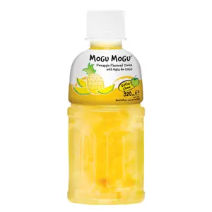 Nước Dứa Thạch Dừa, Mogu Mogu, Pineapple Flavored Drink with Nata de Coco, 10.82 fl oz (320ml) - SAPPE