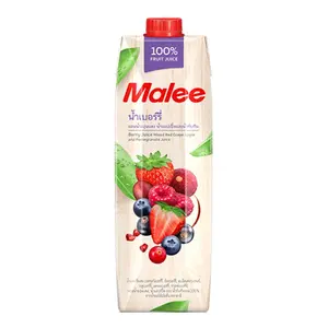 Nước Ép Quả Mọng & Nho, Táo, Lựu, Berry Juice Mixed Red Grape, Apple & Pomegranate Juice, 100% Fruit Juice (1L) - MALEE