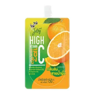 Nước Thạch Vitamin C Vị Cam, Gumi Gumi, Jelly Carrageenan & Konjac with Vitamin C Complex, Orange (150g) - SAPPE
