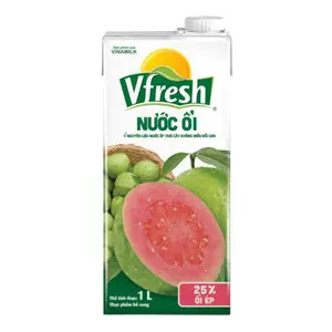 Nước Ổi, 25% Ổi Ép, Vfresh, Guava Juice (1L) - VINAMILK