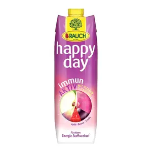 Nước Ép Trái Cây Hỗn Hợp Bổ Sung Vitamin C, Happy Day, Immun Aktiv Fruit Juice (1L) - RAUCH
