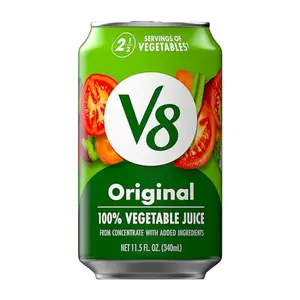 Nước Ép Rau Quả V8, Original 100% Vegetable Juice, 11.5 fl oz (340ml) - CAMPBELL'S