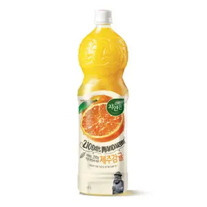 Nước Ép Cam Jeju, 210 Days Jeju Mandarine Juice (1.5L) - WOONGJIN