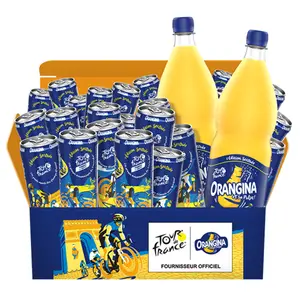 Nước Cam Có Ga, Orangina Soda (330ml) - ORANGINA
