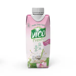 Nước Dừa Sen, Lotus Coconut Water, 11.2 fl oz (330ml) - VICOFRESH