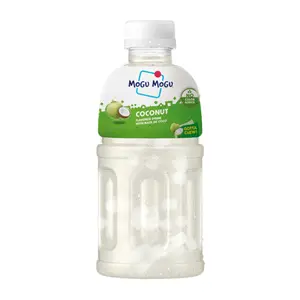 Nước Dừa Thạch Dừa, Mogu Mogu, Coconut Flavored Drink with Nata De Coco, 7.44 fl oz (220ml) - SAPPE