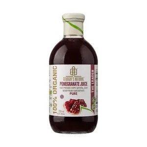 Nước Ép Lựu Hữu Cơ, 100% Organic Pomegranate Juice, Cold Pressed, 25.36 oz (750ml) - GEORGIA'S NATURAL