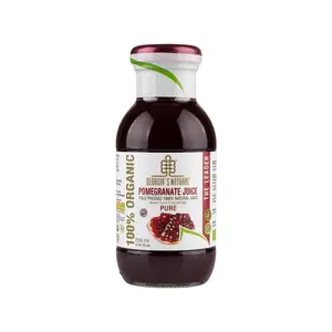 Nước Ép Lựu Hữu Cơ, 100% Organic Pomegranate Juice, Cold Pressed, 6.76 oz (200ml) - GEORGIA'S NATURAL