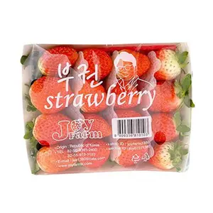 Dâu Hàn Quốc - Korean Strawberries (330g) - JOY FARM