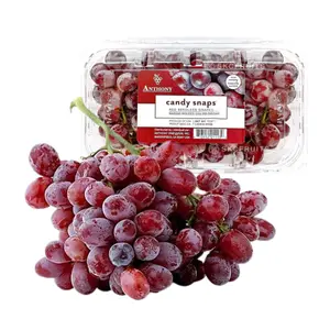 Nho Đỏ Kẹo Mỹ - Candy Snaps - US Red Seedless Grapes (450g) - ANTHONY