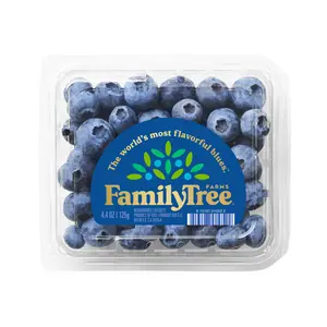 Việt Quất Mỹ, Blueberries, 4.4 oz (125g) - FAMILY TREE FARMS