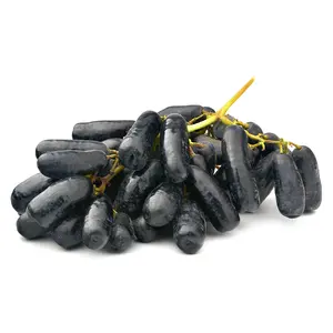 Nho Đen Ngón Tay Úc - Hellooo - Sweet Sapphire Black Seedless Grapes - GRAPE CO AUSTRALIA